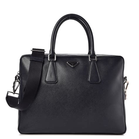 prada saffiano travel baltico|PRADA Saffiano Travel Briefcase Baltico 289435 .